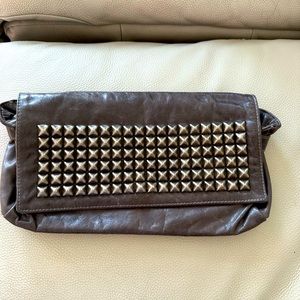 Rylie Malibu studded clutch